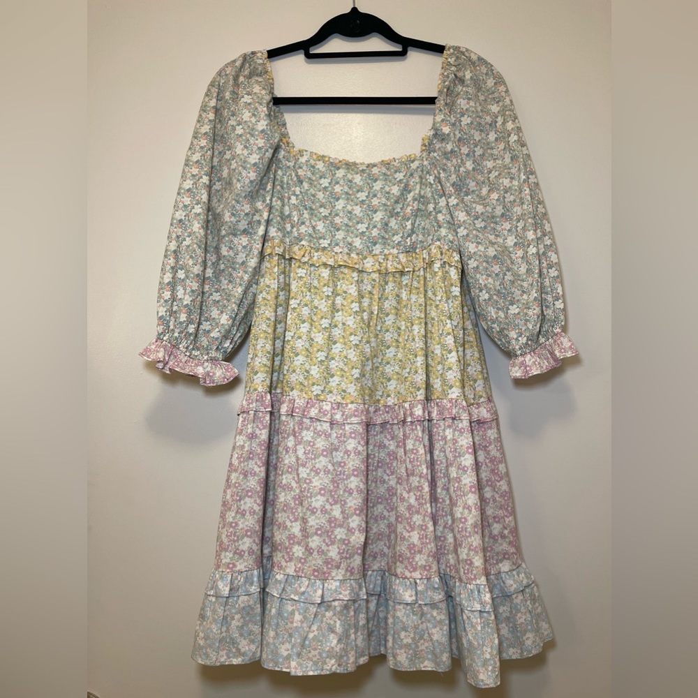 Floral babydoll dress